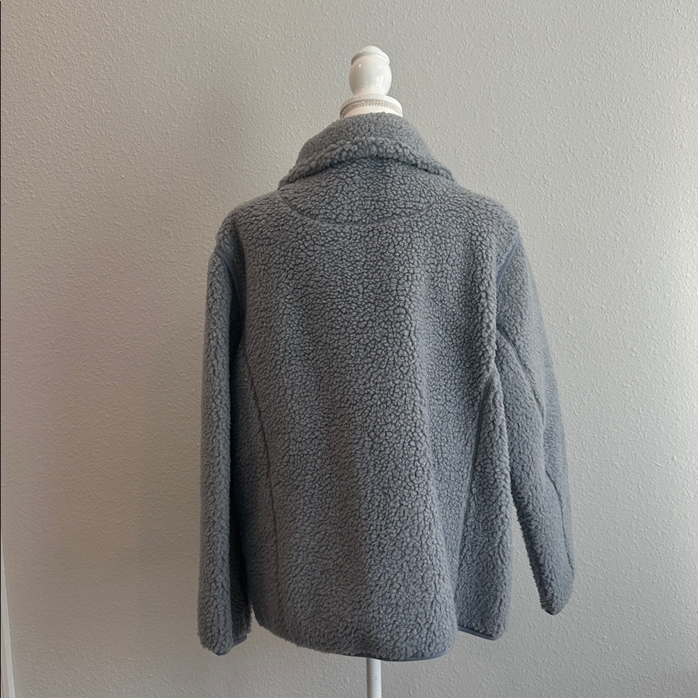 Coach Gray Teddy Jacket - Picture 2 of 5